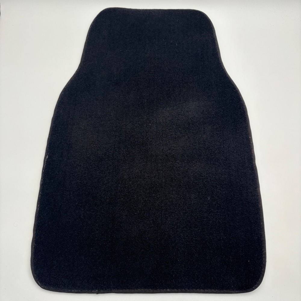 Unbranded Car Floor Mats Universal OS Black Excellent Carpet 3-Piece Set - Picture 5 of 8